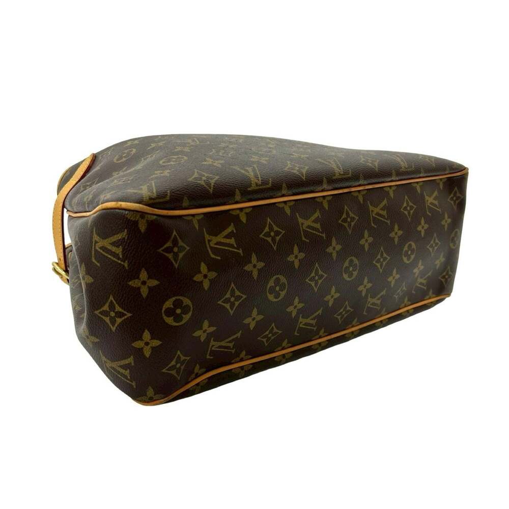 LOUIS VUITTON Brown Monogram Leather Tote Bag - Picture 7 of 10